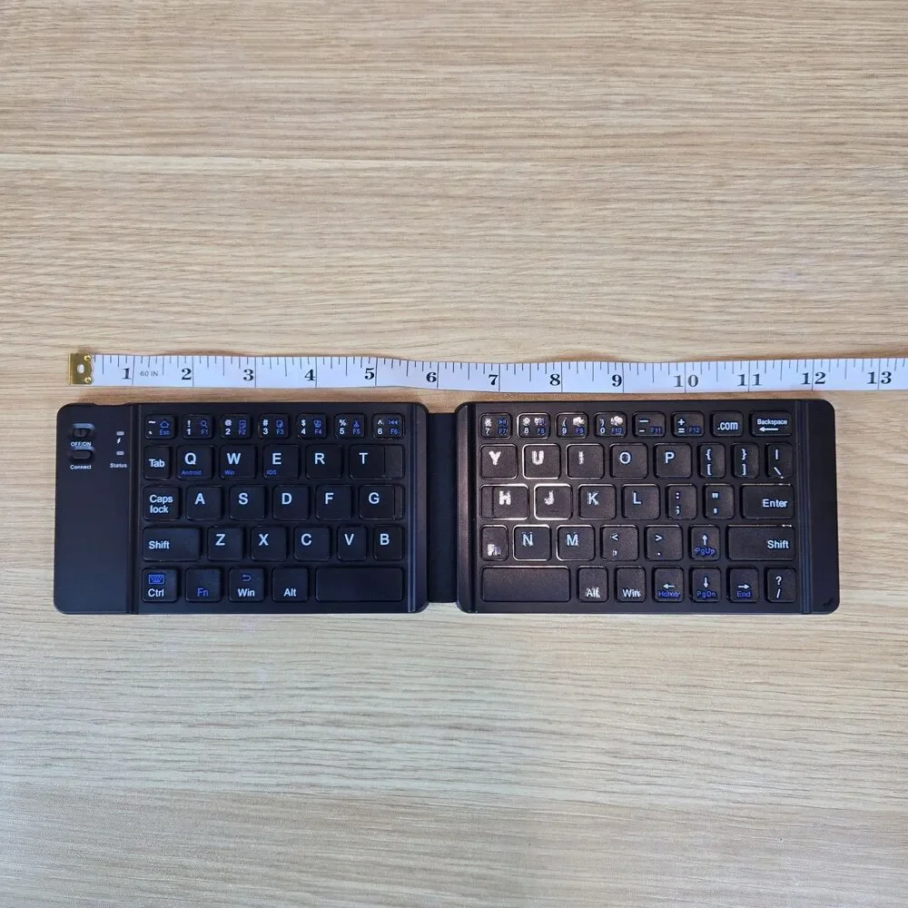 NEW foldable portable light weight bluetooth rechargeable keyboard